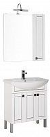 Мебель для ванной Aquanet Честер 75 белый/серебро – картинка