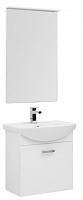 Мебель для ванной Aquanet Ирис 65 белый (1 ящик) – картинка