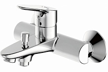 Смеситель для ванны с коротким изливом Bravat Drop F64898C-01A – картинка